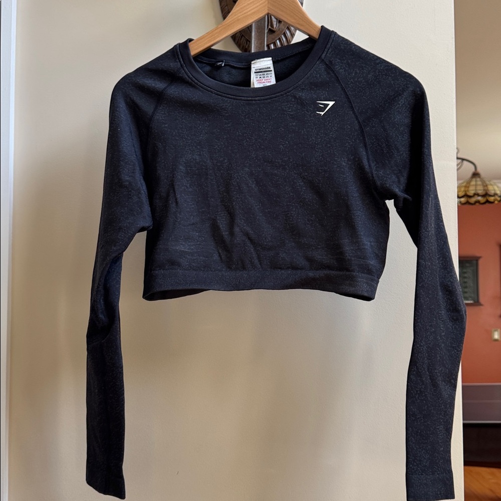 Gymshark Charcoal Long Sleeve Top